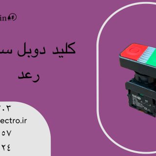 کلید فشاری استپ استارت دوبل رعد DPB